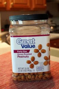 Photo of peanut jar