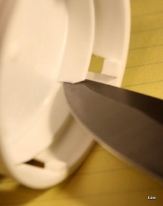 Photo of pill-bottle cap modification