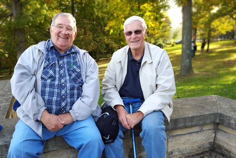 Photo of Gary Thomas and Keith Williams