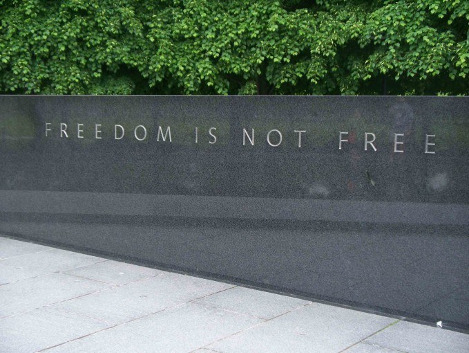 Freedom Not Free!