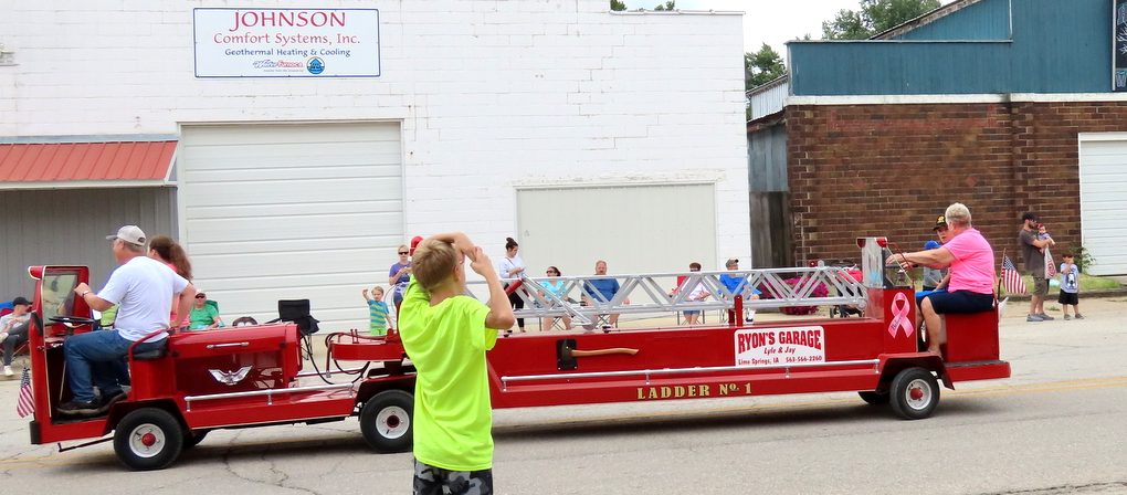 Ladder No. 1 at Sweet Corn Days 2019